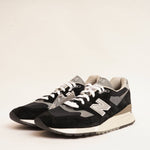 画像をギャラリービューアに読み込む, NEW BALANCE U998BL ニューバランス ブラック スウェード スニーカー BLACK SUEDE SNEAKERS MADE IN USA
