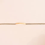 画像をギャラリービューアに読み込む, SCOSHA スコーシャ 10金 ゴールド ブラック ブレスレット K10 GOLD BLACK BRACELET