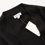 画像をギャラリービューアに読み込む, スプレンディッド ブラック カシミヤ混 ロングカーディガン SPLENDID BLACK CASHMERE-MIX LONG CARDIGAN WOMENS