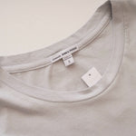 画像をギャラリービューアに読み込む, ジェームス パース サックスブルー 半袖カットソー クルーネック Tシャツ JAMES PERSE SAX-BLUE TEE CREW-NECK T-SHIRT WOMENS