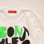 画像をギャラリービューアに読み込む, アドラーブル オリジナル ホワイト ボンジュール Tシャツ ADOLUVLE ORIGINAL WHITE BONJOUR T-SHIRTS