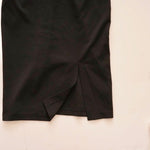 画像をギャラリービューアに読み込む, KARL LAGERFELD PARIS カールラガーフェルド ブラックノースリーブ シースドレス ワンピース BLACK SLEEVELESS SHEATH DRESS WOMEN