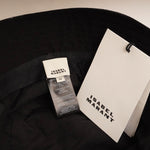 画像をギャラリービューアに読み込む, ISABEL MARANT イザベル・マラン ブラック ホワイト ワンポイント バケットハット BLACK×WHITE ONE-POINT BUCKET HAT WOMEN