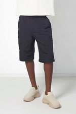 画像をギャラリービューアに読み込む, MAGNLENS マグレンズ ブラック 2ウェイ パファー パンツ BLACK 2WAY PUFFER PANTS MEN