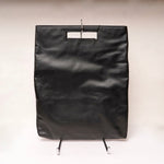 画像をギャラリービューアに読み込む, セブンフォーオールマンカインド ブラック フォールドオーバー レザーバッグ 7 FOR ALL MANKIND BLACK FOLDOVER LEATHER BAG