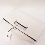 画像をギャラリービューアに読み込む, セブンフォーオールマンカインド ホワイト フォールドオーバー レザーバッグ 7 FOR ALL MANKIND WHITE FOLDOVER LEATHER BAG