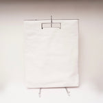 画像をギャラリービューアに読み込む, セブンフォーオールマンカインド ホワイト フォールドオーバー レザーバッグ 7 FOR ALL MANKIND WHITE FOLDOVER LEATHER BAG