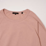 画像をギャラリービューアに読み込む, ヴィンス ガーメントダイ ダークピンク ラグランスリーブ スウェット VINCE WASHED MOJAVE SUNSET PINK SWEAT SHIRT MENS