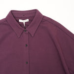 画像をギャラリービューアに読み込む, ラグアンドボーン ニューヨーク パープル ニットシャツ RAG&BONE NEWYORK PURPLE KNIT SHIRT WOMEN