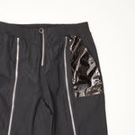 画像をギャラリービューアに読み込む, ナイキ ブラック ルーズフィット ジップデザイン パンツ NIKE BLACK LOOSE-FIT ZIP DESIGN PANTS WOMEN