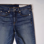 画像をギャラリービューアに読み込む, ラグアンドボーン ニューヨーク インディゴ ミッドライズ スキニー ジーンズ デニムパンツ RAG&BONE NEWYORK DIVI INDIGO CATE MID-RISE SKINNY DENIM JEANS WOMEN