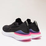 画像をギャラリービューアに読み込む, ナイキ ブラック ランニングシューズ エピック リアクト フライニット 2 NIKE EPIC REACT BLACK