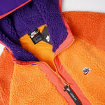 画像をギャラリービューアに読み込む, ナイキ オレンジ ジップ ボア クレイジー フリース ジャケット ワンポイント ルーズフィット アメリカ企画 NIKE CRAZY FLEECE JK LOOSE-FIT