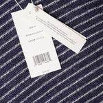 画像をギャラリービューアに読み込む, ビンス ヴィンス ネイビー×ホワイト ボーダー リネン ニット VINCE NAVY STRIPED LINEN KNIT SWEATER MENS