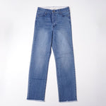 画像をギャラリービューアに読み込む, スプレンディッド ライトインディゴ エコ ハイライズ ストレッチ カットオフ デニム ジーンズ SPLENDID ECO LIGHT INDIGO CUT-OFF JEANS WOMENS