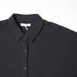 画像をギャラリービューアに読み込む, ラグアンドボーン ニューヨーク ブラック ニットシャツ RAG&BONE NEWYORK BLACK KNIT SHIRT WOMEN