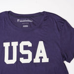 画像をギャラリービューアに読み込む, PRINCE PETER COLLECTION プリンスペーターコレクション ネイビー USAプリント Tシャツ NAVY USA PRINT TEE T-SHIRT WOMENS
