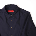 画像をギャラリービューアに読み込む, アドラーブル ネイビー ビッグシルエット オックスフォード ロング シャツワンピース ADOLUVLE ORIGINAL NAVY LONG SHIRT-DRESS LONG SLEEVE DRESS