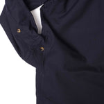 画像をギャラリービューアに読み込む, アドラーブル ネイビー ビッグシルエット オックスフォード ロング シャツワンピース ADOLUVLE ORIGINAL NAVY LONG SHIRT-DRESS LONG SLEEVE DRESS