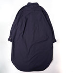 画像をギャラリービューアに読み込む, アドラーブル ネイビー ビッグシルエット オックスフォード ロング シャツワンピース ADOLUVLE ORIGINAL NAVY LONG SHIRT-DRESS LONG SLEEVE DRESS