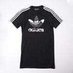 画像をギャラリービューアに読み込む, アディダス マリメッコ ブラック Tドレス コラボ ロングTシャツ ワンピース ADIDAS × marimekko BLACK TEE-DRESS WOMEN
