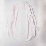 画像をギャラリービューアに読み込む, アドラーブル ホワイト ビッグシルエット オックスフォード ロングシャツ ADOLUVLE ORIGINAL WHITE SHIRT-DRESS LONG SLEEVE DRESS