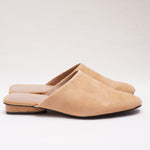 画像をギャラリービューアに読み込む, KARL LAGERFELD PARIS カールラガーフェルド タン スウェード ミュール TAN SUEDE MULE WOMEN