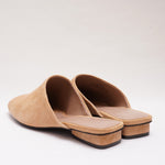 画像をギャラリービューアに読み込む, KARL LAGERFELD PARIS カールラガーフェルド タン スウェード ミュール TAN SUEDE MULE WOMEN