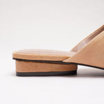 画像をギャラリービューアに読み込む, KARL LAGERFELD PARIS カールラガーフェルド タン スウェード ミュール TAN SUEDE MULE WOMEN