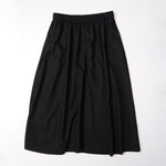 画像をギャラリービューアに読み込む, アドラーブル ブラック リネン イージースカート ADOLUVLE LINEN BLACK EASY WAIST SKIRT