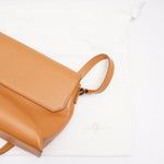 画像をギャラリービューアに読み込む, セブンフォーオールマンカインド キャメル レザー ショルダーバッグ 7 FOR ALL MANKIND BROWN LEATHER SHOULDER BAG