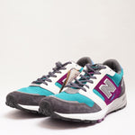 画像をギャラリービューアに読み込む, ニューバランス ホワイト/エメラルド/パープル/グレー イングランド製 NEW BALANCE TRAIL MTL575GP MADE IN ENGLAND SNEAKERS