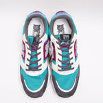 画像をギャラリービューアに読み込む, ニューバランス ホワイト/エメラルド/パープル/グレー イングランド製 NEW BALANCE TRAIL MTL575GP MADE IN ENGLAND SNEAKERS