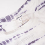 画像をギャラリービューアに読み込む, スプレンディッド ホワイト×パープル 絞り染め タイダイ染めタンクトップ ノースリーブカットソー SPLENDID TIE-DYE TANK TOP WOMENS