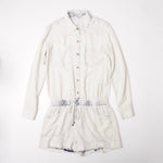 画像をギャラリービューアに読み込む, スプレンディッド ブリーチ インディゴ 長袖 オールインワン SPLENDID BLEACHED INDIGO ALL-IN-ONE WOMENS