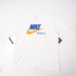 画像をギャラリービューアに読み込む, NIKE BROOKLYN WHITE SWOOSH ナイキ ブルックリン限定 ホワイト スウッシュ Tシャツ TEE T-SHIRT
