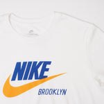 画像をギャラリービューアに読み込む, NIKE BROOKLYN WHITE SWOOSH ナイキ ブルックリン限定 ホワイト スウッシュ Tシャツ TEE T-SHIRT