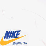 画像をギャラリービューアに読み込む, NIKE MANHATTAN WHITE SWOOSH ナイキ マンハッタン限定 ホワイト スウッシュ Tシャツ TEE T-SHIRT
