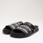 画像をギャラリービューアに読み込む, サカイ ローレンス・ウェイナー ビブラムソール サンダル SACAI LAWRENCE WEINER VIBRAM BLACK SANDAL