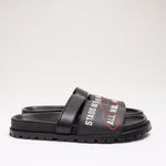 画像をギャラリービューアに読み込む, サカイ ローレンス・ウェイナー ビブラムソール サンダル SACAI LAWRENCE WEINER VIBRAM BLACK SANDAL