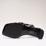 画像をギャラリービューアに読み込む, ラグアンドボーン ブラックレザー ストラップ サンダル RAG&BONE BLACK LEATHER STRAP SANDALS CALLIOPE MID