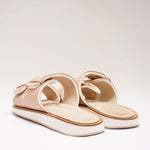 画像をギャラリービューアに読み込む, ラグアンドボーン ストーンベージュ レザー フラット サンダル RAG&BONE STONE BEIGE LEATHER SANDALS