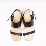画像をギャラリービューアに読み込む, ラグアンドボーン ブラックレザー シティ サンダル RAG&BONE BLACK LEATHER CITY SANDALS