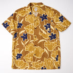 画像をギャラリービューアに読み込む, ジェークルー カーキ ネイビー アロハシャツ 開襟 フラワー柄 シャツ J.CREW KHAKI NAVY ALOHA SHIRT FLOWER SHIRTS MENS