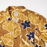 画像をギャラリービューアに読み込む, ジェークルー カーキ ネイビー アロハシャツ 開襟 フラワー柄 シャツ J.CREW KHAKI NAVY ALOHA SHIRT FLOWER SHIRTS MENS