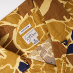 画像をギャラリービューアに読み込む, ジェークルー カーキ ネイビー アロハシャツ 開襟 フラワー柄 シャツ J.CREW KHAKI NAVY ALOHA SHIRT FLOWER SHIRTS MENS