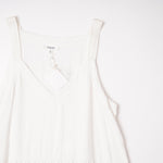 画像をギャラリービューアに読み込む, スプレンディッド ホワイトノースリーブドレス ティアードワンピース SPLENDID WHITE SLEEVELESS DRESS TIERED ONE-PIECE WOMENS