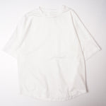 画像をギャラリービューアに読み込む, アドラーブル ホワイト ビッグシルエット クルーネック Tシャツ ドロップショルダー ADOLUVLE WHITE CREW-NECK TEE DROP-SHOULDER