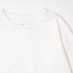 画像をギャラリービューアに読み込む, アドラーブル ホワイト ビッグシルエット クルーネック Tシャツ ドロップショルダー ADOLUVLE WHITE CREW-NECK TEE DROP-SHOULDER