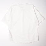 画像をギャラリービューアに読み込む, アドラーブル ホワイト ビッグシルエット クルーネック Tシャツ ドロップショルダー ADOLUVLE WHITE CREW-NECK TEE DROP-SHOULDER